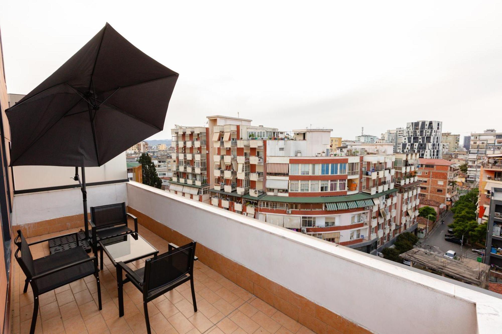Happy Home Central 1 Tirana Bagian luar foto